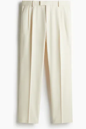 H&M Pantalón de vestir Regular Fit en mezcla de lino
