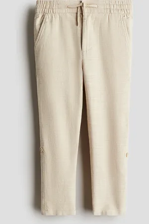 H&M Caquis con bastilla plegable en algodón