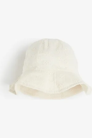 H&M Gorro para el sol en bordado inglés