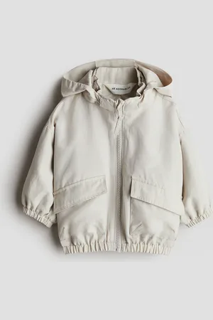 H&M Rompevientos Oversized en mezcla de lino