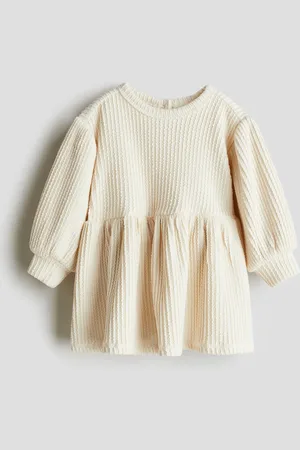 H&M Textured-jersey dress