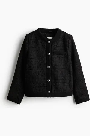 H&M Saco en tejido texturizado