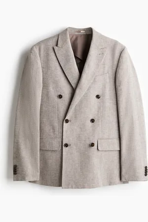 H&M Saco Relaxed Fit en mezcla de lino