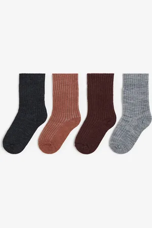H&M 4-pack de calcetines con lana