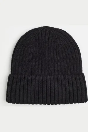 H&M Gorro en tejido acanalado