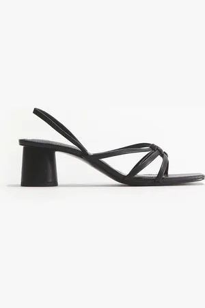 H&M Sandalias de tacón con correas