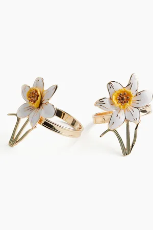 H&M 2-pack Servilleteros de metal