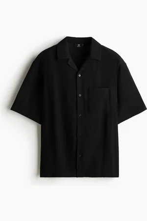 H&M Camisa resort Regular Fit corrugada