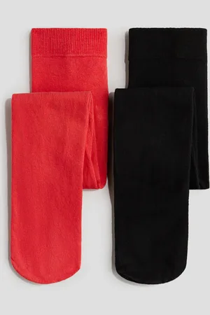 H&M 2-pack de mallas en punto fino