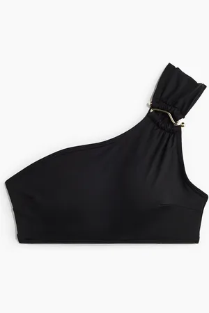 H&M Top de bikini de un hombro con relleno