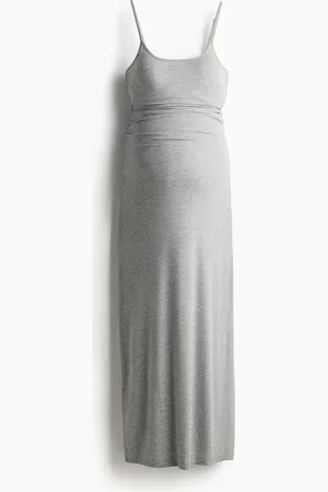 H&M MAMA Vestido acanalado