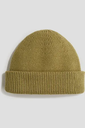 H&M Gorro en tejido acanalado