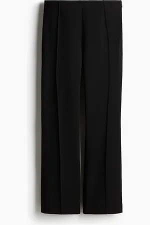 H&M Pantalón acampanado con pliegues