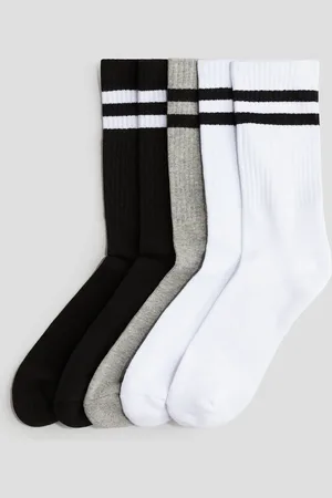 H&M 5-pack Calcetines en terry acanalado