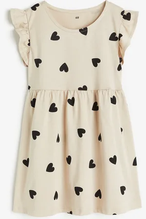 H&M Vestido en punto de algodón