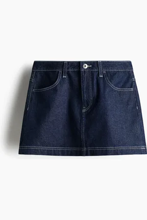 H&M Falda utility en denim