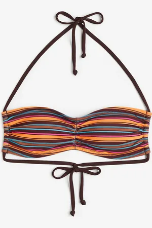 H&M Top de bikini bandeau con relleno