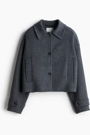 H&M Saco hecho a mano en mezcla de lana