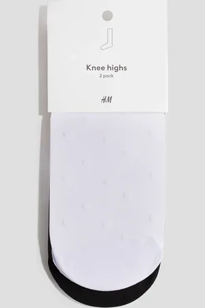 H&M 2-pack calcetas a la rodilla