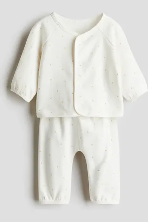 H&M Conjunto de 2 piezas punto supersuave de algodón