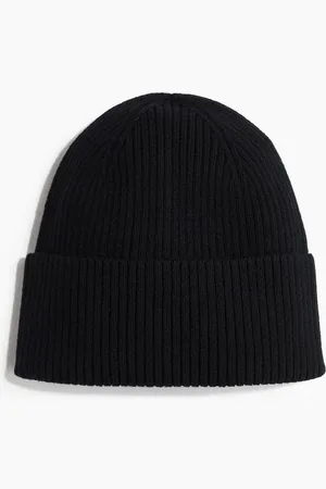 H&M Gorro en tejido acanalado