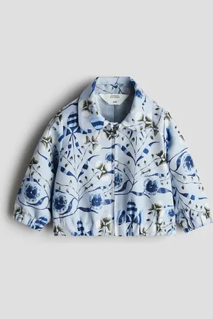 H&M Chamarra estampada en tejido jacquard