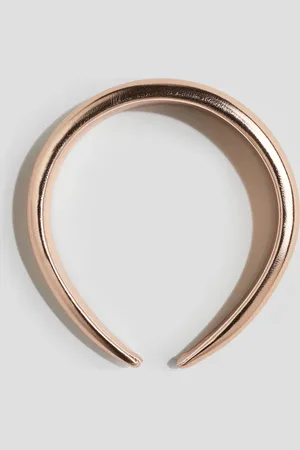 H&M Diadema metálica brillante