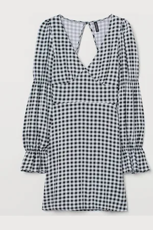 H&M Vestido de cuello en V