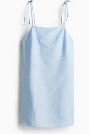 H&M Vestido con tirantes de lazo