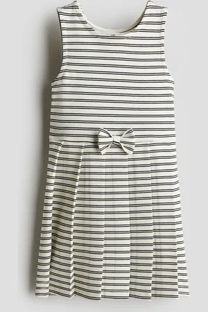 H&M Vestido de punto con moños