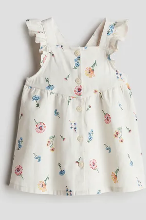 H&M Vestido con olanes