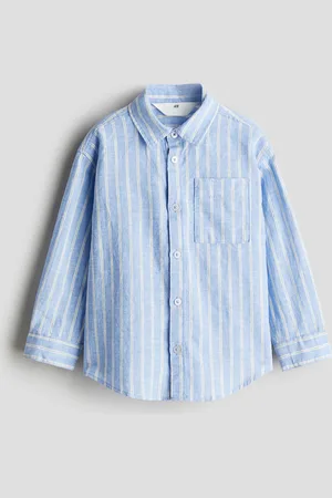 H&M Camisa en mezcla de lino