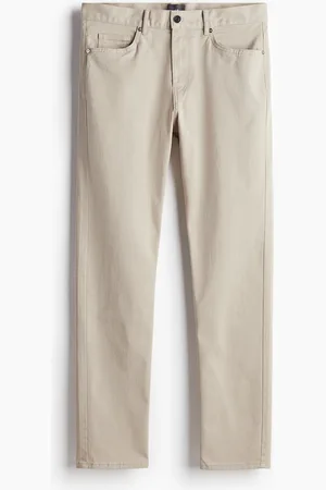 H&M Pantalón Slim Fit de sarga