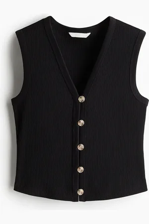 H&M Chaleco con botones al frente