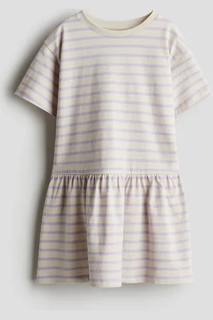 H&M Vestido en punto de algodón