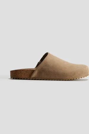 H&M Zapatos de talón descubierto en tela afieltrada