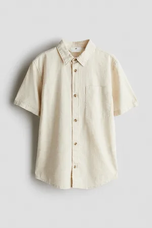 H&M Camisa en mezcla de lino