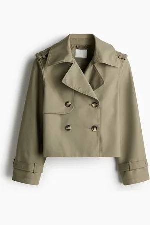 H&M Saco tipo gabardina