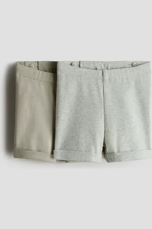 H&M 2-pack Shorts en punto de algodón