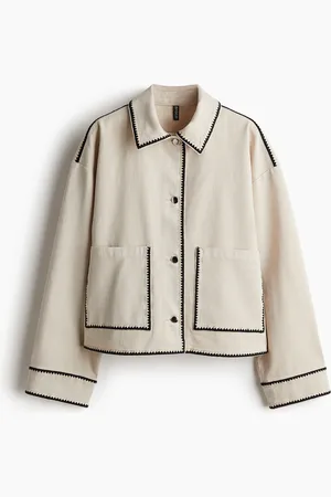 H&M Saco en sarga de algodón