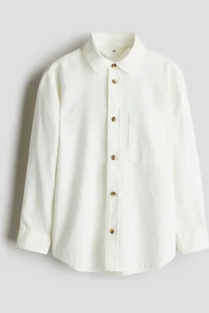 H&M Camisa en mezcla de lino
