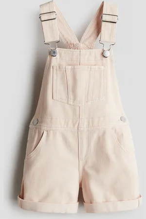 H&M Overol de shorts en denim