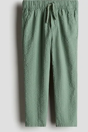 H&M Pantalón en seersucker de algodón
