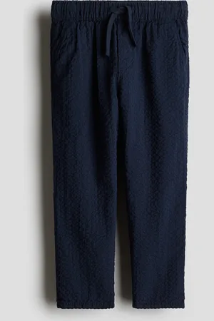 H&M Pantalón en seersucker de algodón