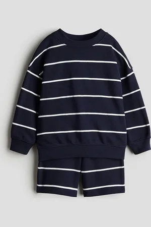 H&M Conjunto de 2 piezas con sudadera y shorts
