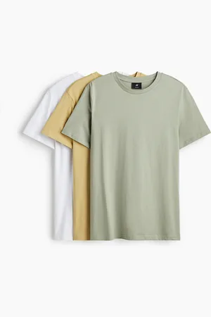 H&M 3-pack de playeras Regular Fit