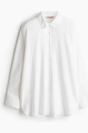 H&M Camisa en mezcla de lino