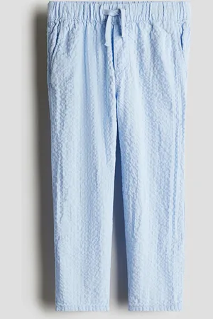 H&M Pantalón en seersucker de algodón
