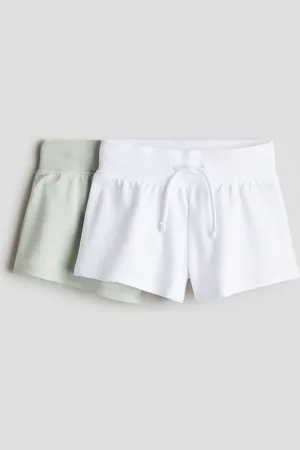 H&M 2-pack Shorts en french terry