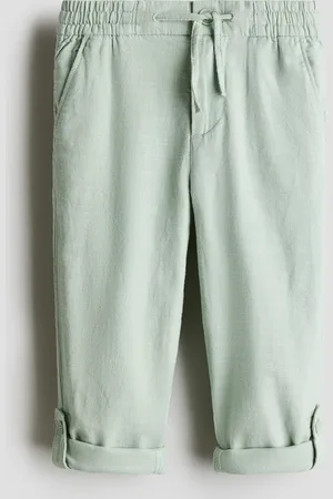 H&M Caquis con bastilla plegable en algodón